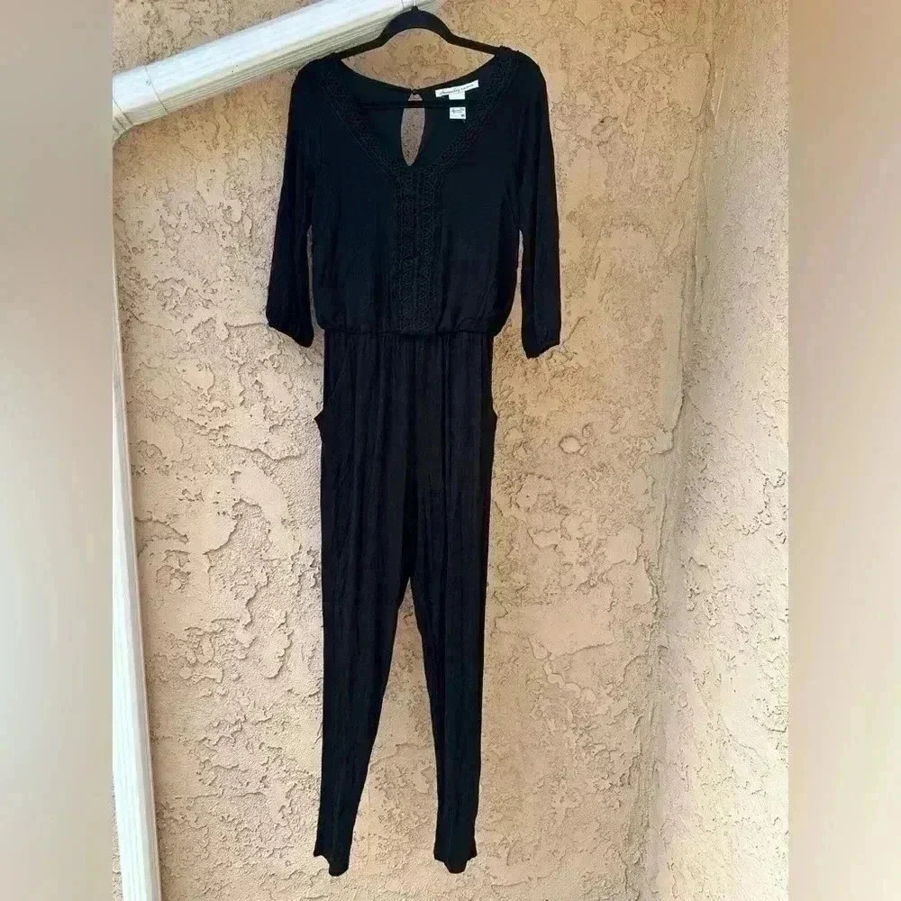 American Rag Jumpsuit Black Medium - Picture 1 of 10